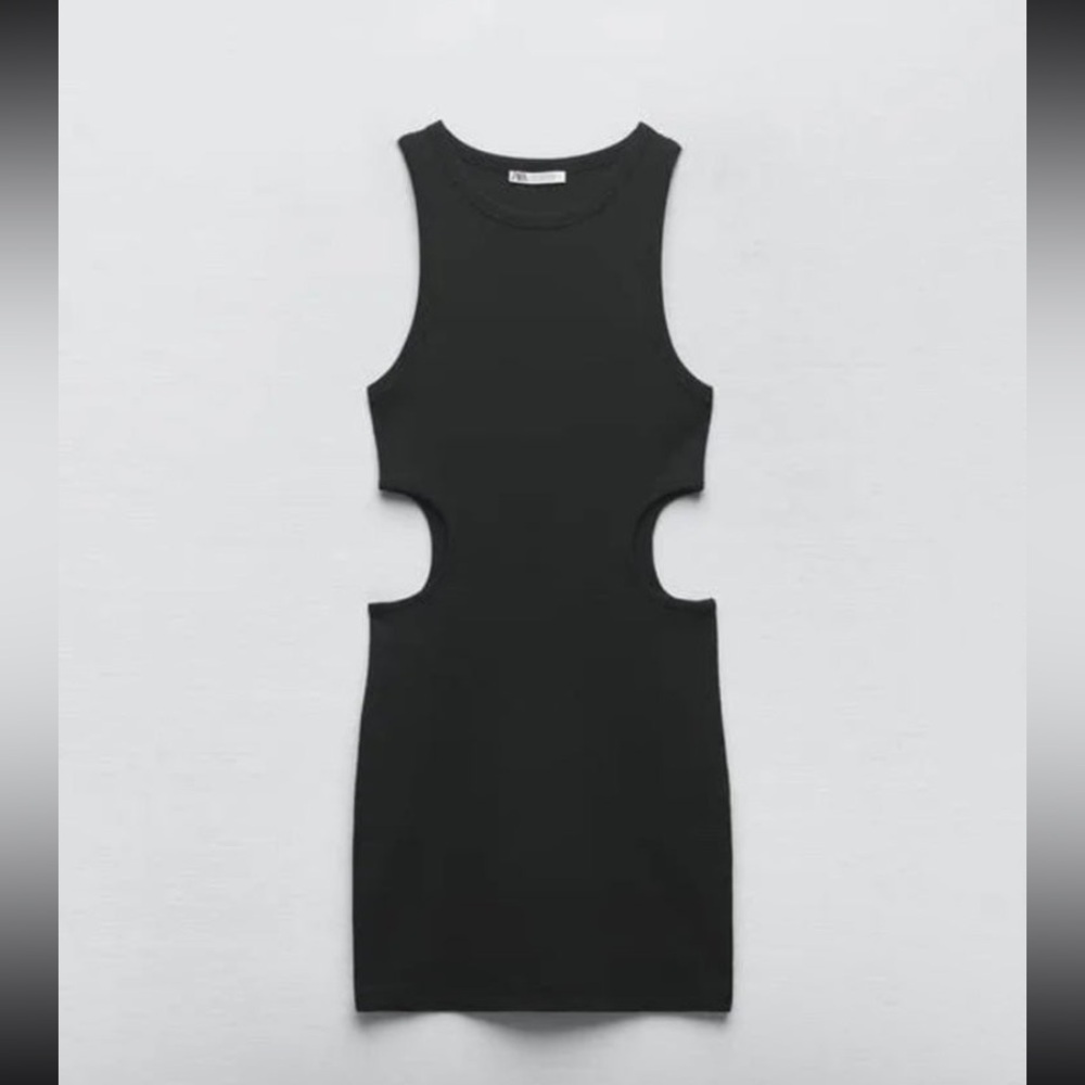 Zara black dress